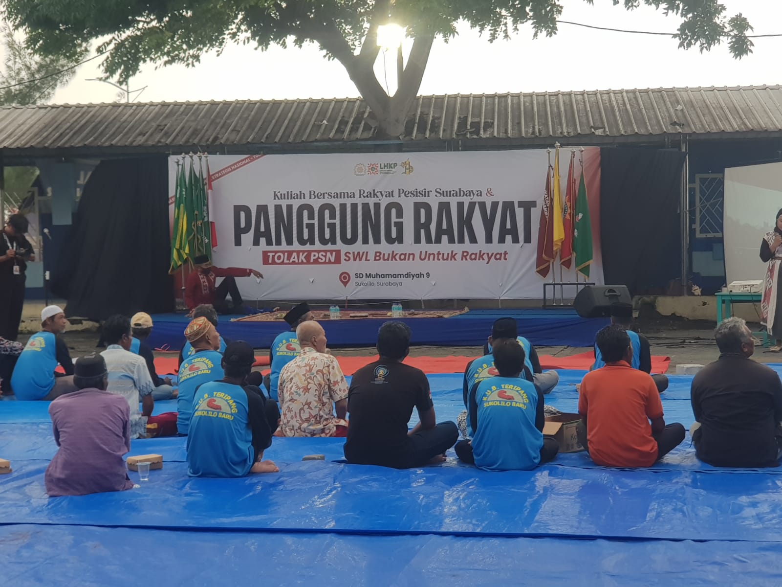 Panggung Rakyat: Kuliah Bersama Rakyat Pesisir, IMM Surabaya Konsisten Tolak PSN SWL